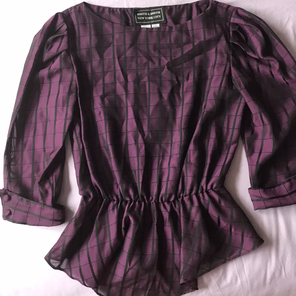 Vintage purple blouse